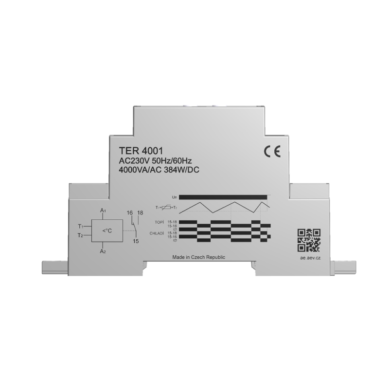 Termostat jednoúrovňový TER 4001 – AEV 0480