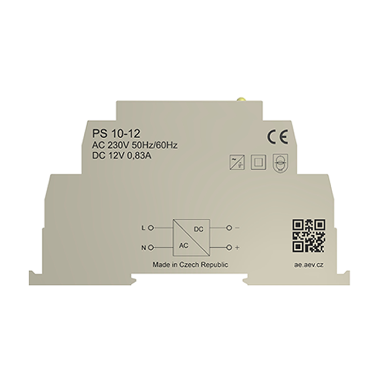 Napájecí zdroj PS-10-12 Power source 10W 12V 1DIN – AEV0486