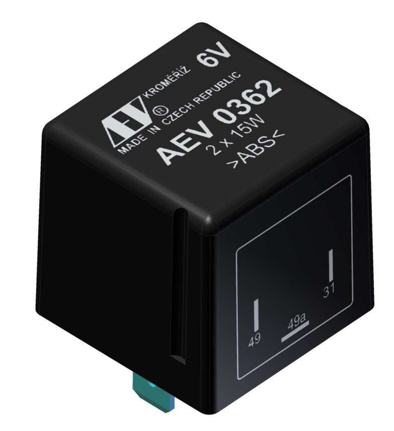 Přerušovač směrových světel – blinkr AEV 0362