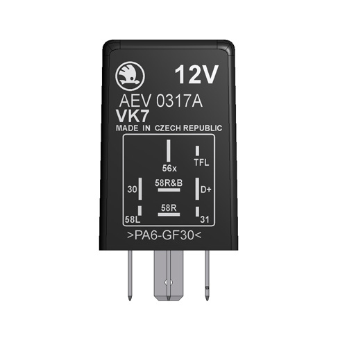 Relé pro denní svícení AEV 0317A